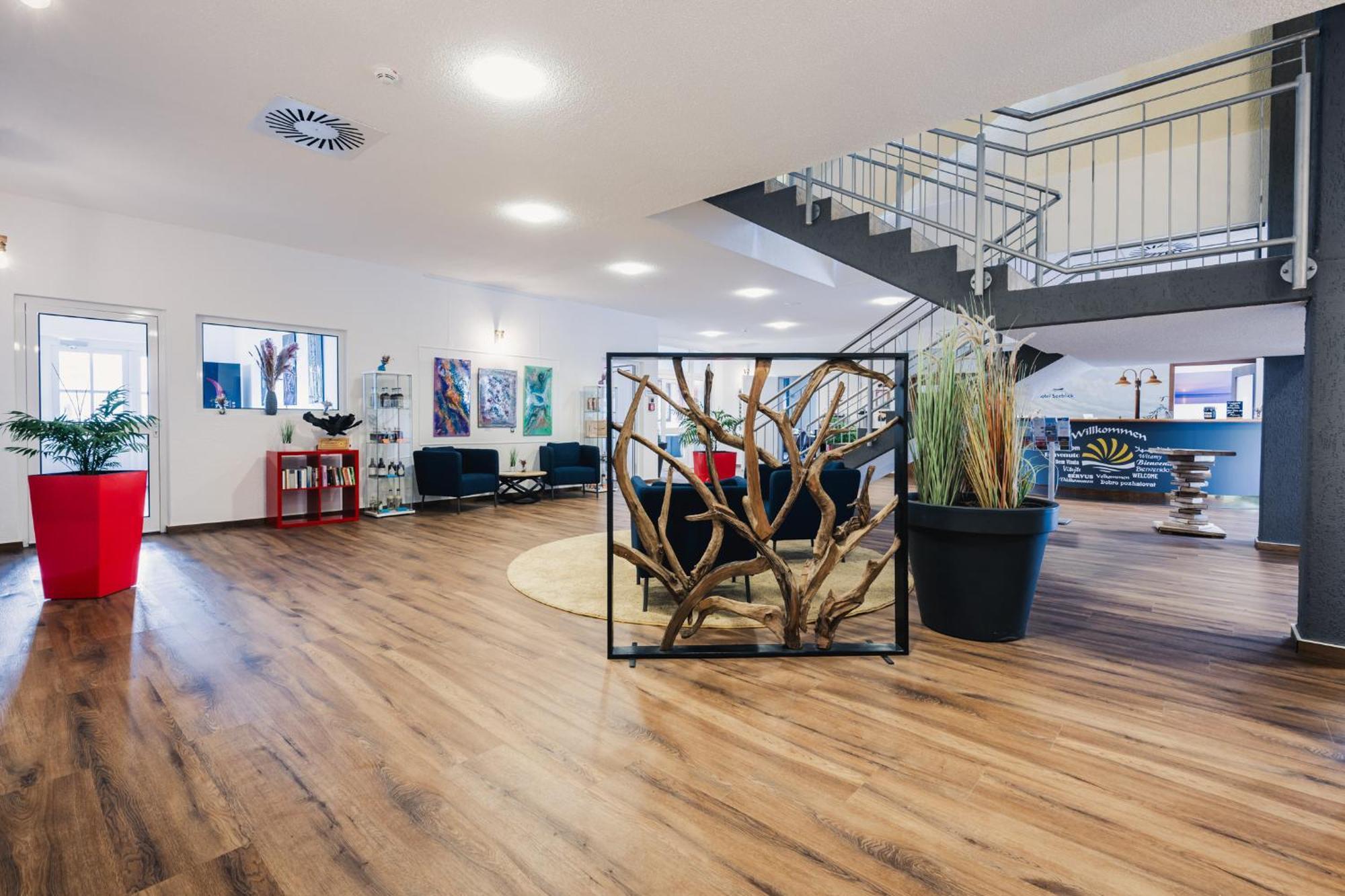 Hotel Seeblick Barhoft Екстериор снимка
